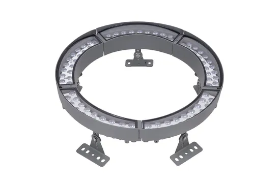 LED Waterproof Outdoor Use Exterior Aluminum High Quality Palm Coconut Pillar Ring Hug Decorative Holding Tree Uplight Light
