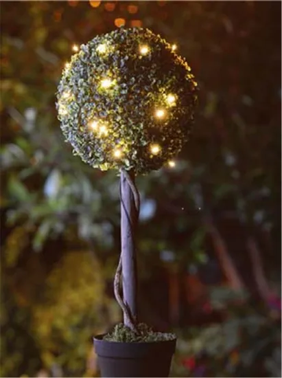 Ball Flower Basket 10inch Home Decor Lifelike Hanging Door Garden Topiary