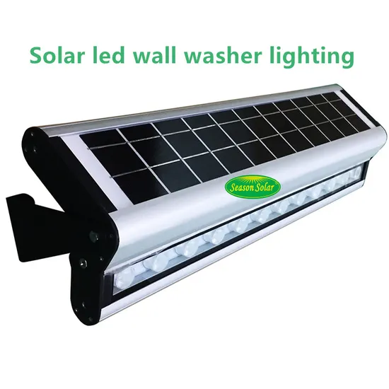 Bright All in One Style Lighting IP65 Outdoor Building Lighting Solar Wall Washer Light with LED Light