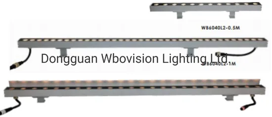 Low Voltage Outdoor Facade Lighting CE RGB 36W LED Wall Washer IP65