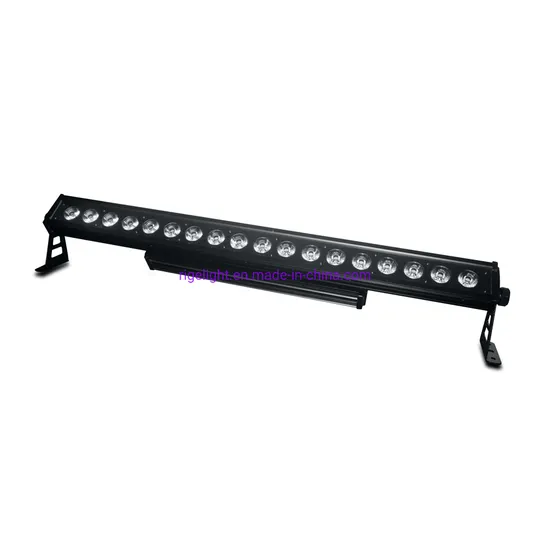 IP65 18X12W Rgbwauv 6in1 Outdoor LED Wall Washer Light for Building