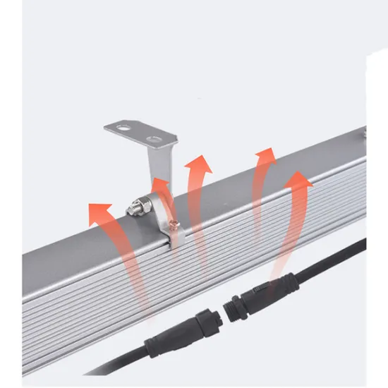 Outdoor IP65 RGB/RGBW Solar LED Wall Washer Light 24V Adjustable Aluminum Foldable Spliceable Linear Hotel Building Lighting