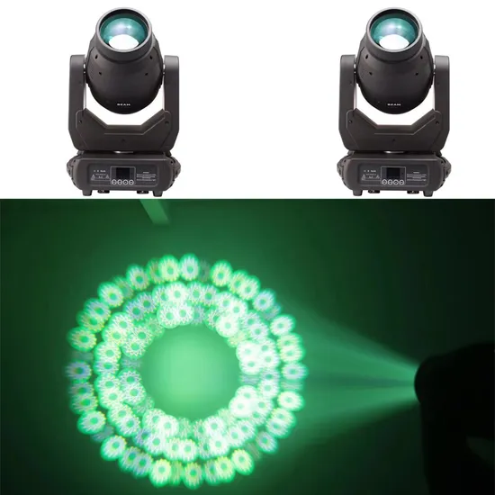 Powercon16-Facet & Honeycomb Prism Stage LED Beam 250 Moving Head Light