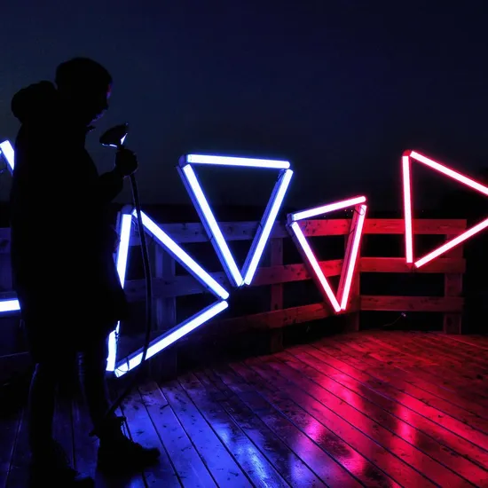 DMX Addressable Full Color Digital Facade Stage Lighting Waterproof LED Bar DJ Disco Nightclub Video LED RGB Pixel Tube Light