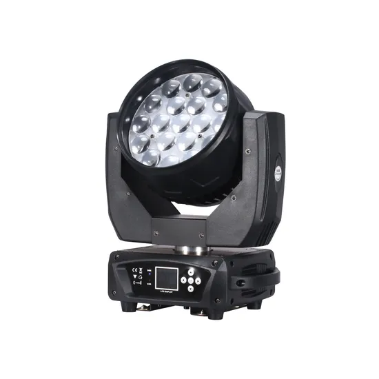 Professional Stage DJ 19X15W RGBW LED Moving Head with Zoom
