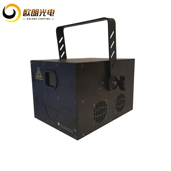 Professional Grade Full Color Laser Light Show Animation Projector