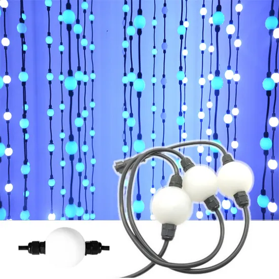 RGB Pixel 360 Degree 50mm Ball String Stage Light LED Moving Light