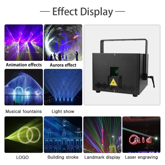 10W RGB Full Disco Nightclub Color Laser Light