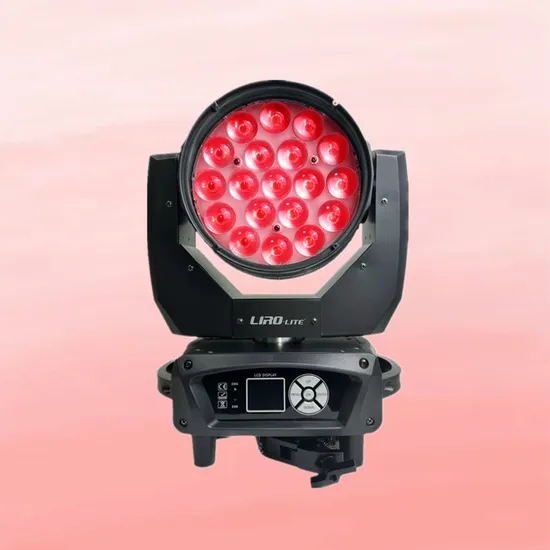 LED Moving Head Beam Wash Light Martin Mac Aura Wash 19X15 RGBW Zoom Stage Lighting Equipment Dynamic Moving Washing Effects LED Moving Stage Light