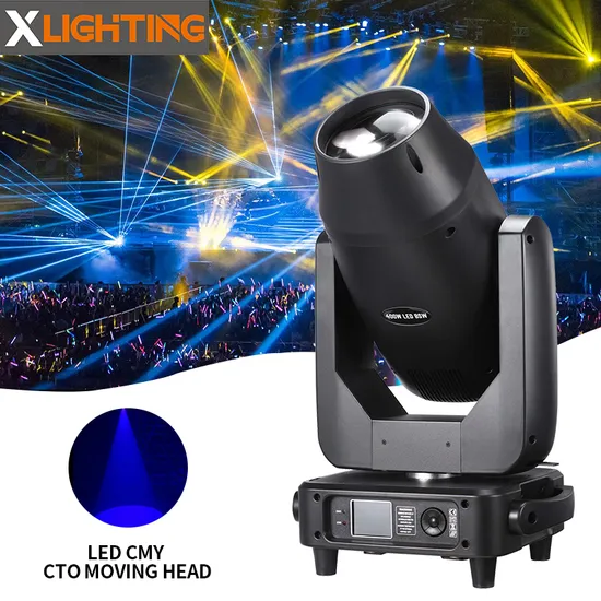 400W Beam Spot Wash 3in1 LED Moving Head Light for Stage DJ