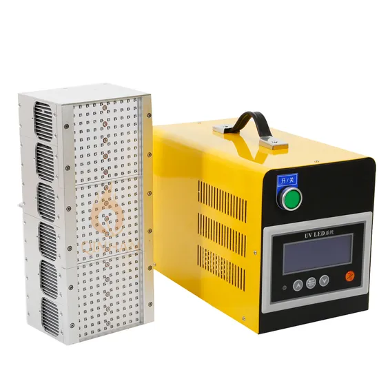 1200W Air-Cooled 365/385/395/405nm Ultraviolet Band Portable UV LED Curing Lamp for UV Glue Curing Machine