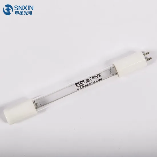 Pre-Heat Single Ended 4-Pins Ultraviolet Lamp with Small Design 18W T5 356mm Suitable for Water Sterilization