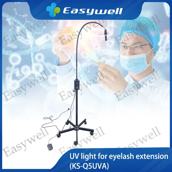 Easywell LED UV Lamp Ks-Q5UVA with Detachable Pedal for Eyelash Extension