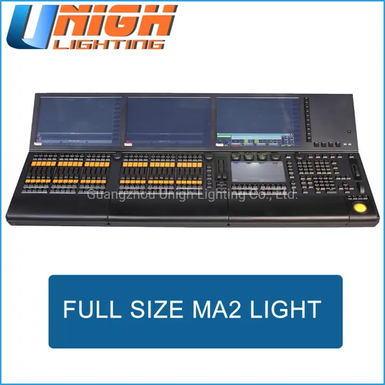 M Lighting Console with 4 Displays Linux Windows System for DMX Lighting Controller on PC Wing