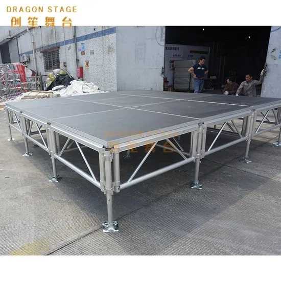 Outdoor Event Aluminum Stage Truss Design Portable Stage Sale