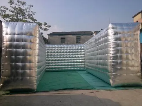 Inflatable Silver Catwalk Fashion Shows Stage