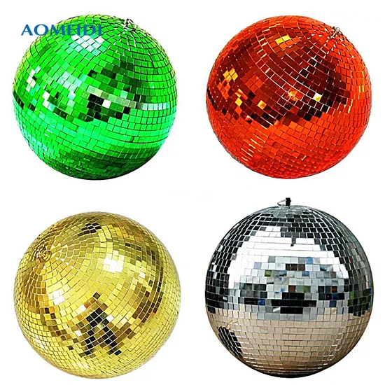 Lighting Equipment Accessries Christmas Decotation Rotating Reflective Glass Mirror Disco Ball
