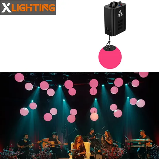 Weddings LED Color Kinetics Kinetic Winch Multi 3D Kinetic Ball Used for Cars Show