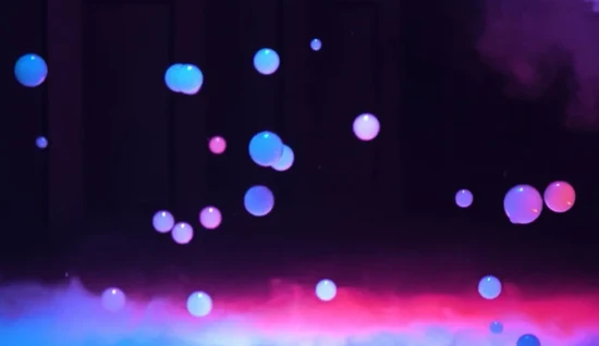 Fog Bubble Smoke Machine with LED Stage Effect