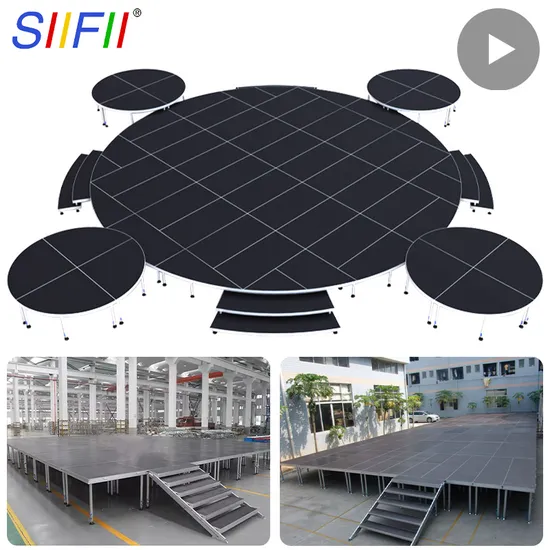 Manufacture Wedding Simple Modern Wedding Stages Wedding Stage Platform Portable Stage