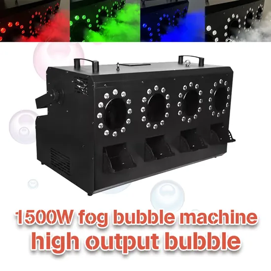 High Output DJ LED Fog Bubble Stage Effect Machine for Kidsparty