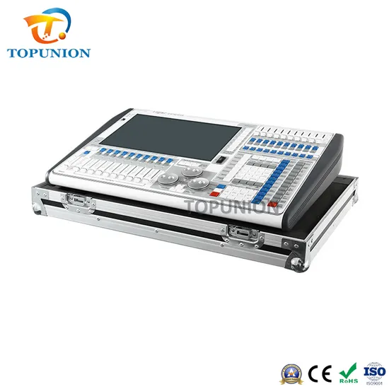 Tiger Light Control Console Bar KTV Controller Wedding Double Screen Quartz Beam Light Stage DMX512 Console