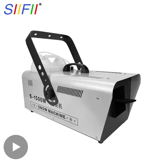 Snow Machine 1500W Snow Making Machine Snowflake Maker for Christmas Wedding Kids Party Stage Effect with Wired Remote Control