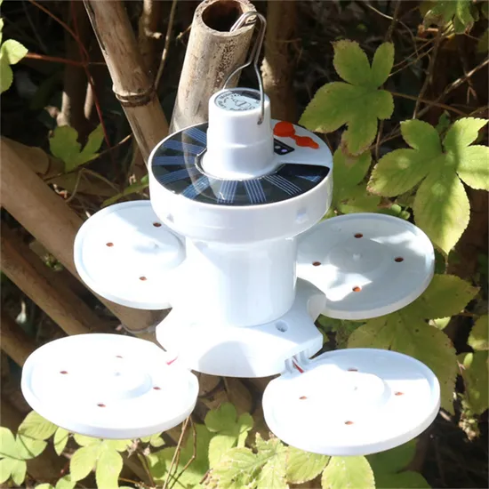 Multifunctional Folding Portable Outdoor Chargeable Solar Powered LED Camping Pold Light