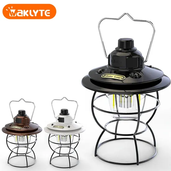 LED Retro Camping Lamp Outdoor Waterproof Multifunctional Lighting Camping lantern Portable Camping Lighting Horse Light