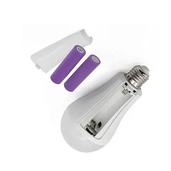 15W Battery Rechargeable LED Camping Light Bulb