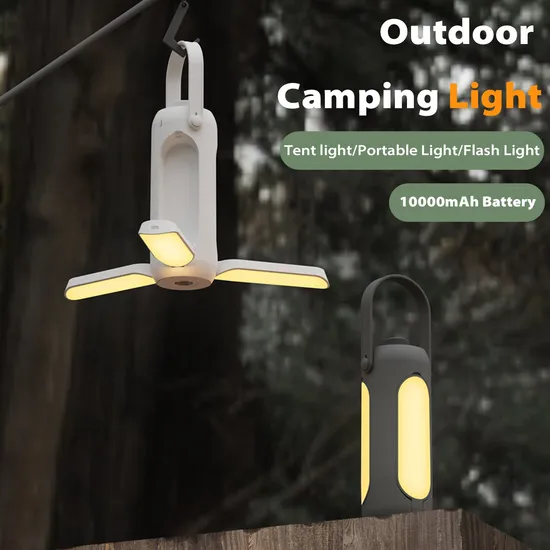 Vissko Rechargeable 10000mAh Student Dormitory Hanging Tent Hanging Lantern LED Flash Camping Folding Outdoor Portable Light
