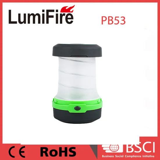 3AAA Battery Powered Outdoor Folding Pop up Camping LED Light