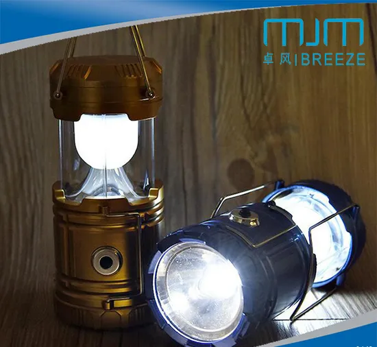 Factory Direct Sale LED Solar Camping Lantern