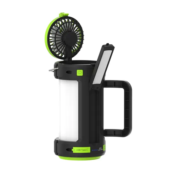 High Brightness LED Camping Lantern Solar and Rechargeable Lantern Flashlight Collapsible and Portable Fishing Light