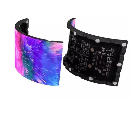 Curved RGB LED Screen Panel for Indoor Advertising Solutions