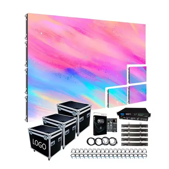 High Brightness P2.6 P2.9 P3.9 Outdoor LED Display Rental Billboard Smart Advertising Screen