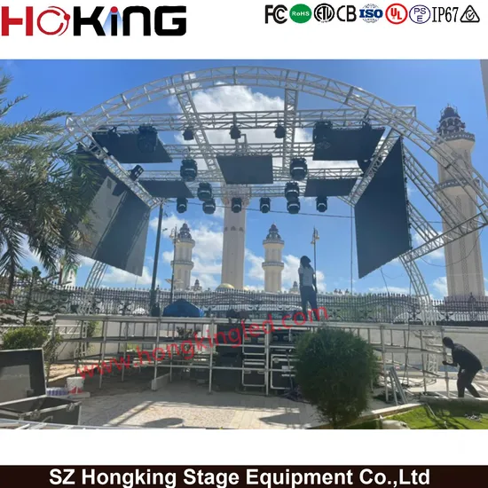 Indoor Outdoor Rental Stage LED Big Screen Background Video Wall