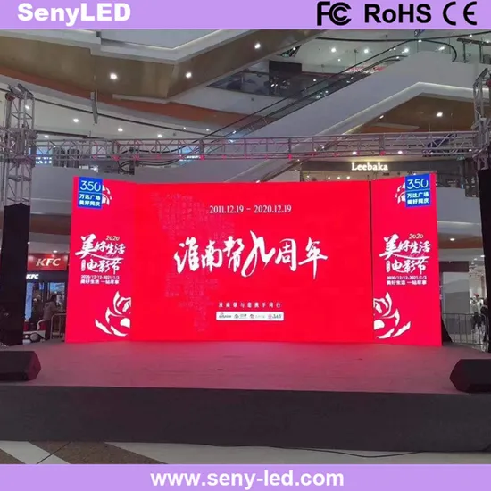 Outdoor Indoor Events Movable Stages LED Video Wall Screen Panel P3.91 Advertising Display