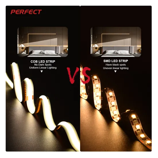 COB LED Strip Light 480LED Flexible Tape Tiras Luces COB LED Strip