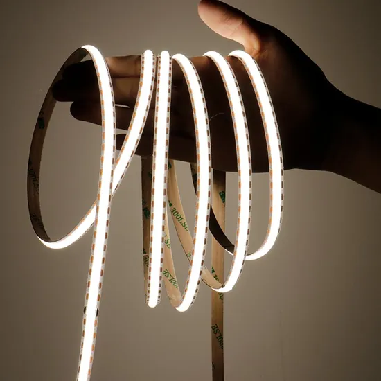 Dots-Free High Efficacy Free Bending Wcob Scob Sob LED Strip Light