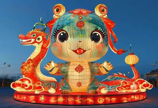 LED Lighting Popular Creative Unique Custom Lanterns for Engaging Outdoor Festival Shows