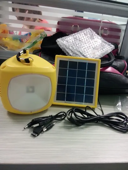 Handy Portable Solar Lantern with Mobile Charger