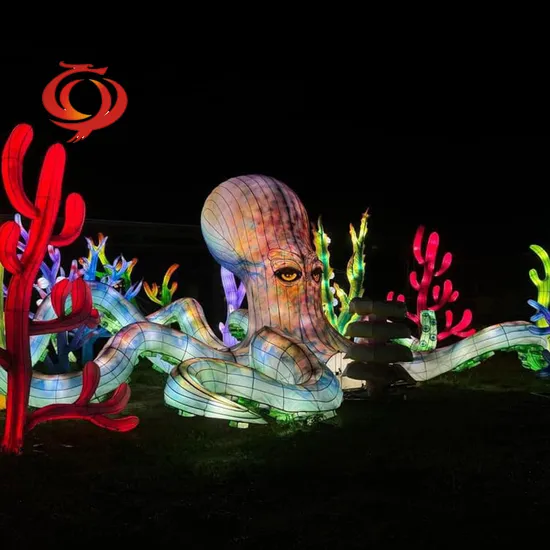 Yyl-Zm New Design Animal Silk Lantern Theme Park Lighting Festival