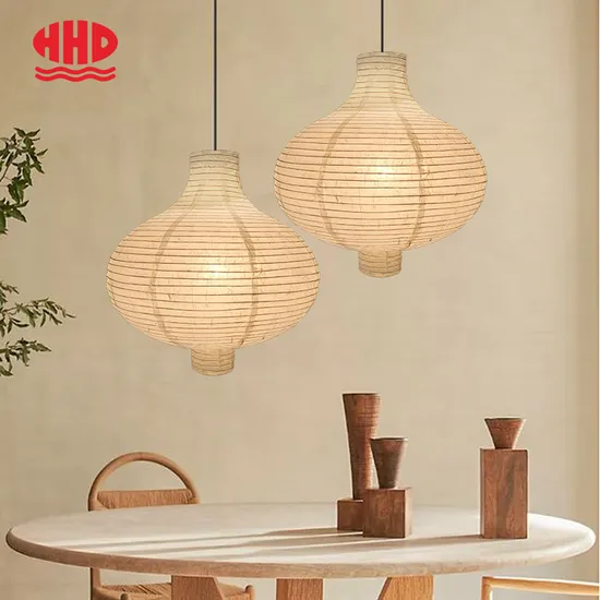Handicraft Foldable Hanging Modern Paper Lampshade for Indoor Decoration