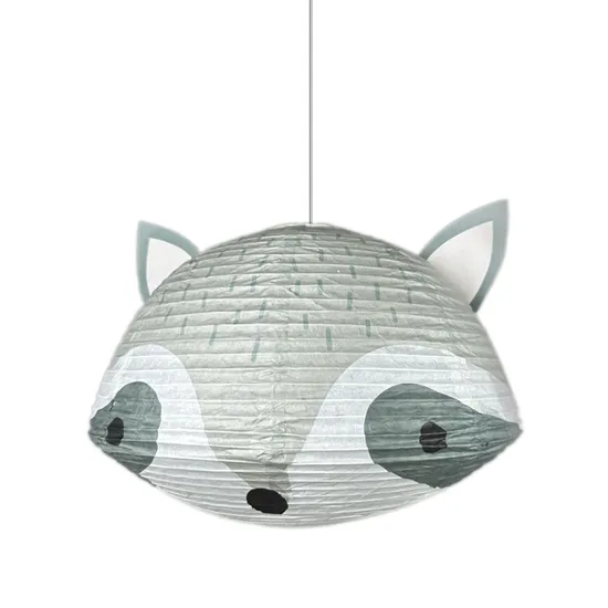 Hkh Customize Individual Printing Animal Ceiling Kids Room Ricepaper Lantern