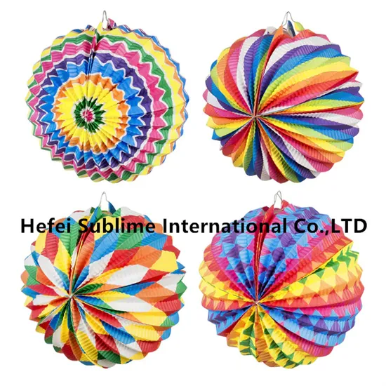 Paper Balloon Lantern Bright Pink