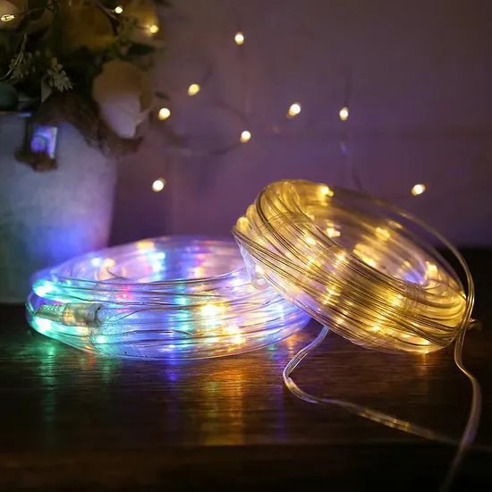 Hot Sale Customization 360 Degree Round LED Rope Light for Garden Decoration