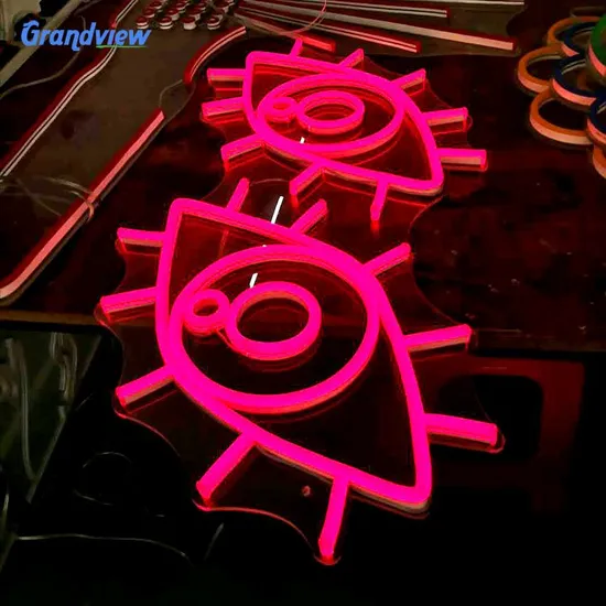 Custom Open Advertising Neon Signs Indoor Signage Letters