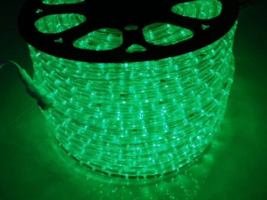 3 Wire Round Tube Christmas Lights Tree Decoration LED Rope Light