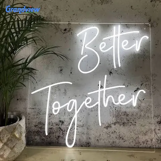 Wall Street OEM LED Neon Acrylic Logo Letter Neon Sign Wall Street OEM LED Neon Acrylic Logo Letter Neon Sign